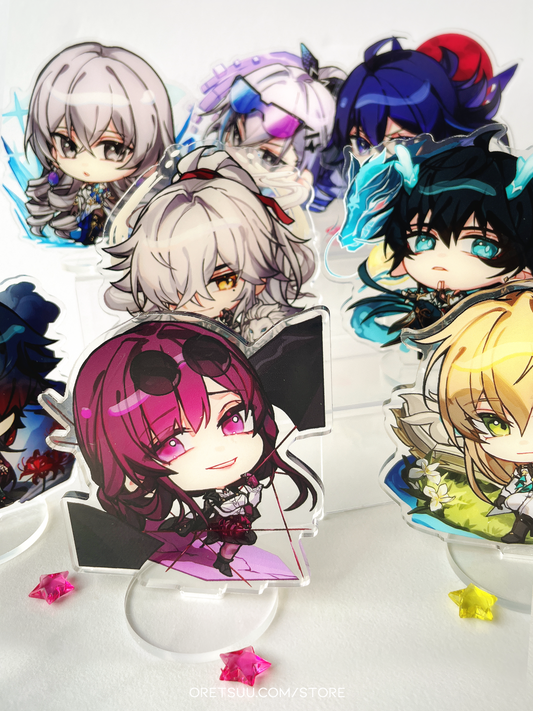 Honkai Star Rail acrylic stands image 0