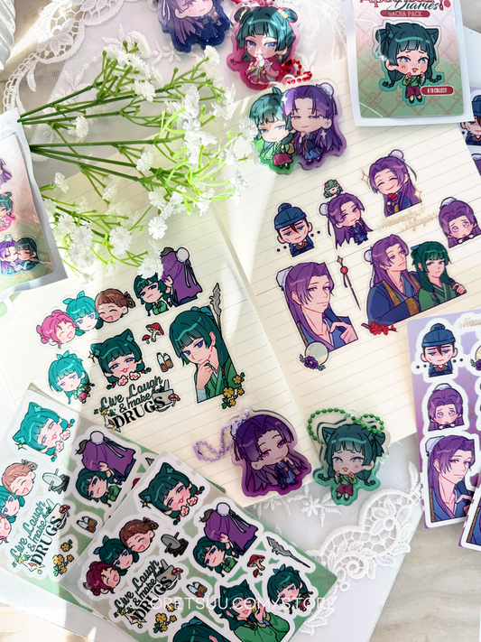 Apothecary diaries Stickersheets image 0
