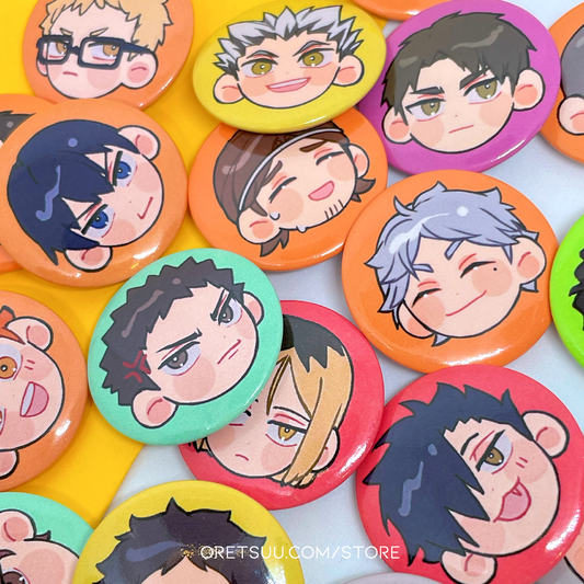 Haikyuu!! Buttons image 0