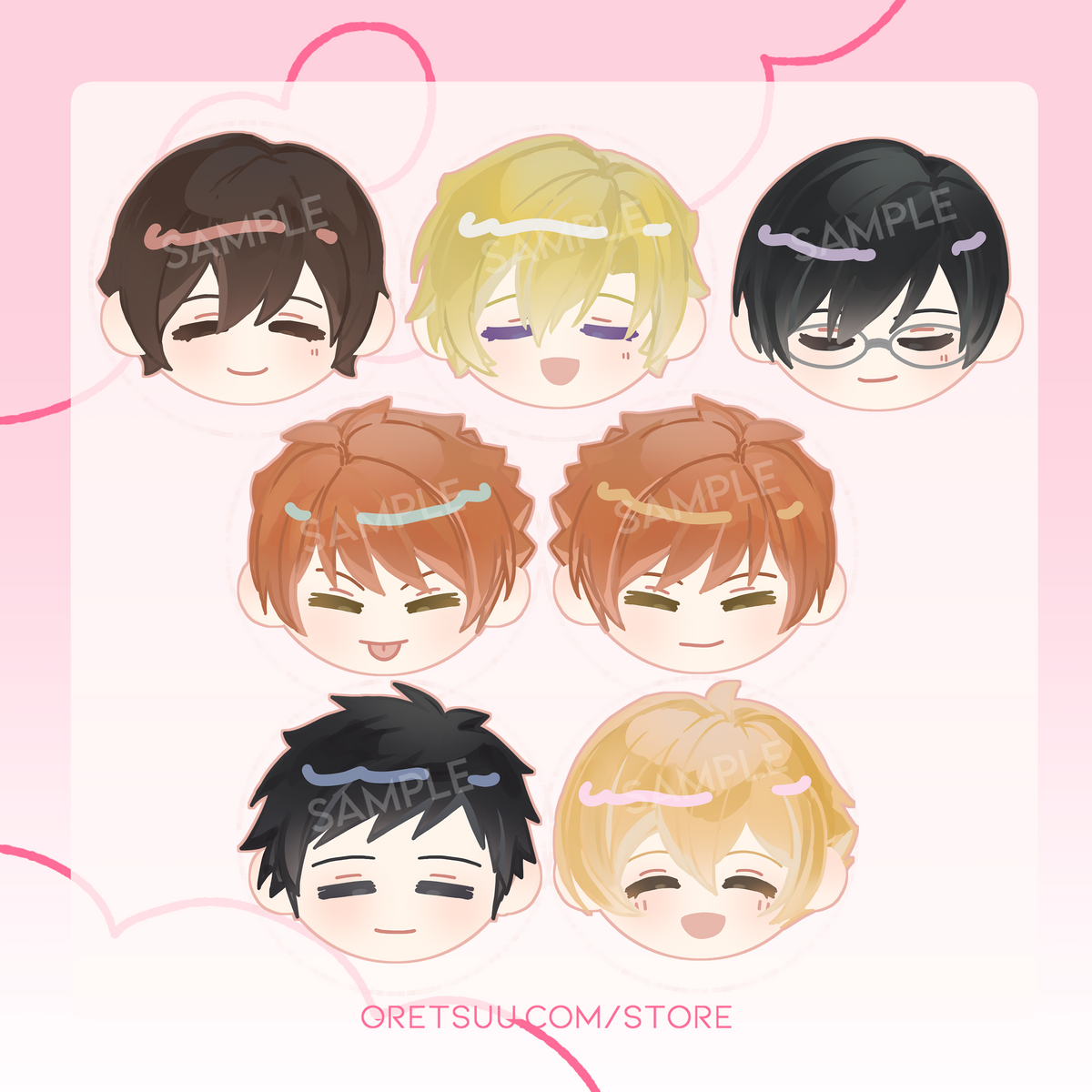 OHSHC Plush badges