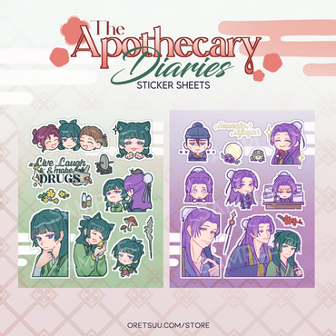 Apothecary diaries Stickersheets image 1