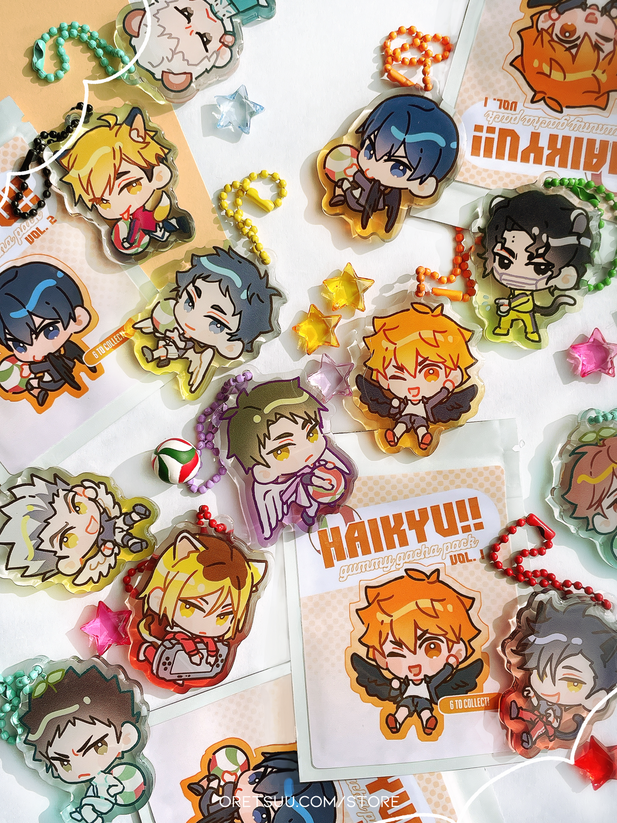 Haikyuu gummy gacha vol.2 image 1