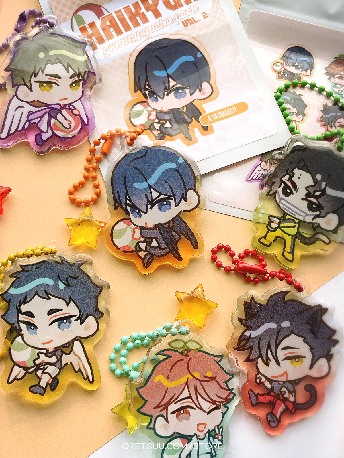 Haikyuu gummy gacha vol.2 image 0