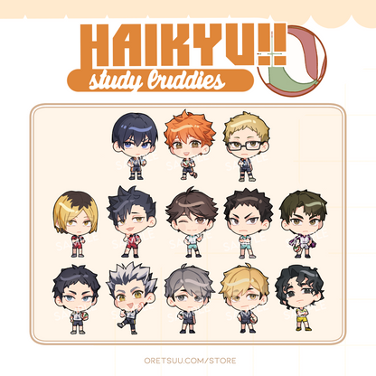 Haikyuu!! Study Buddies image 3