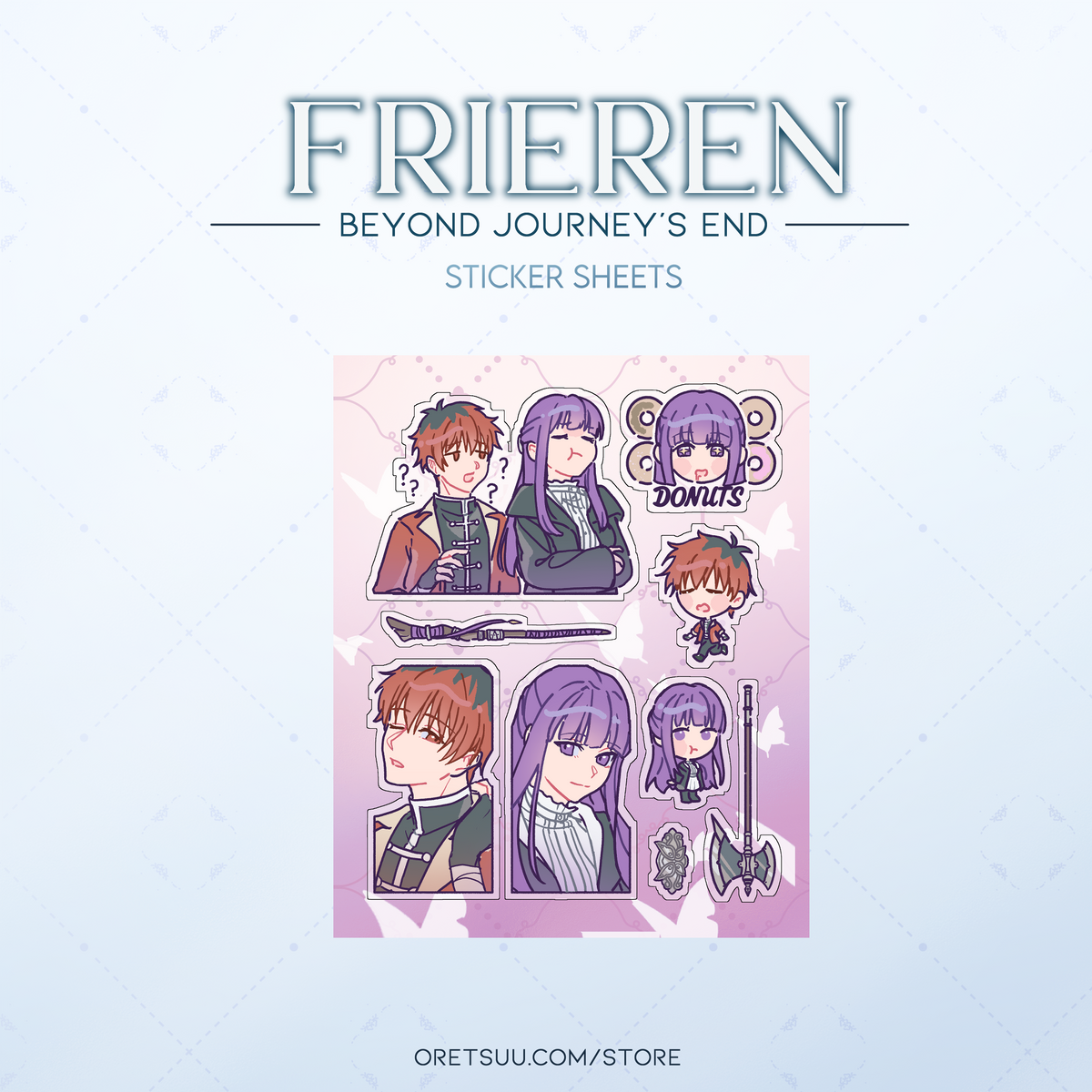 Frieren Stickersheets image 3