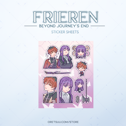 Frieren Stickersheets image 3