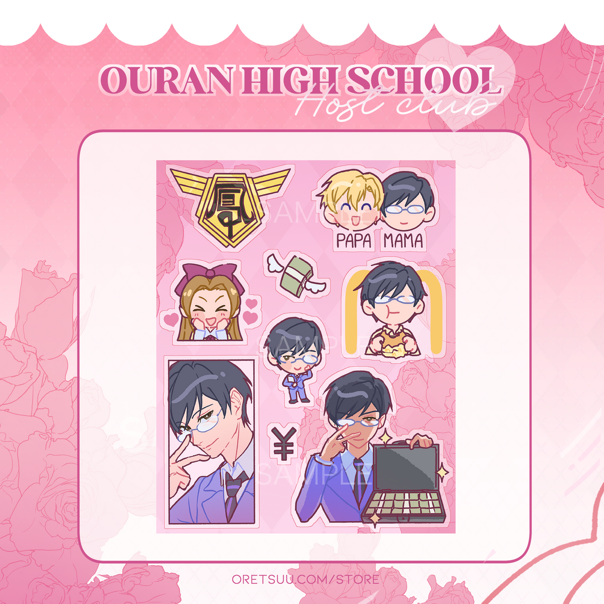 OHSHC Sticker sheets image 4