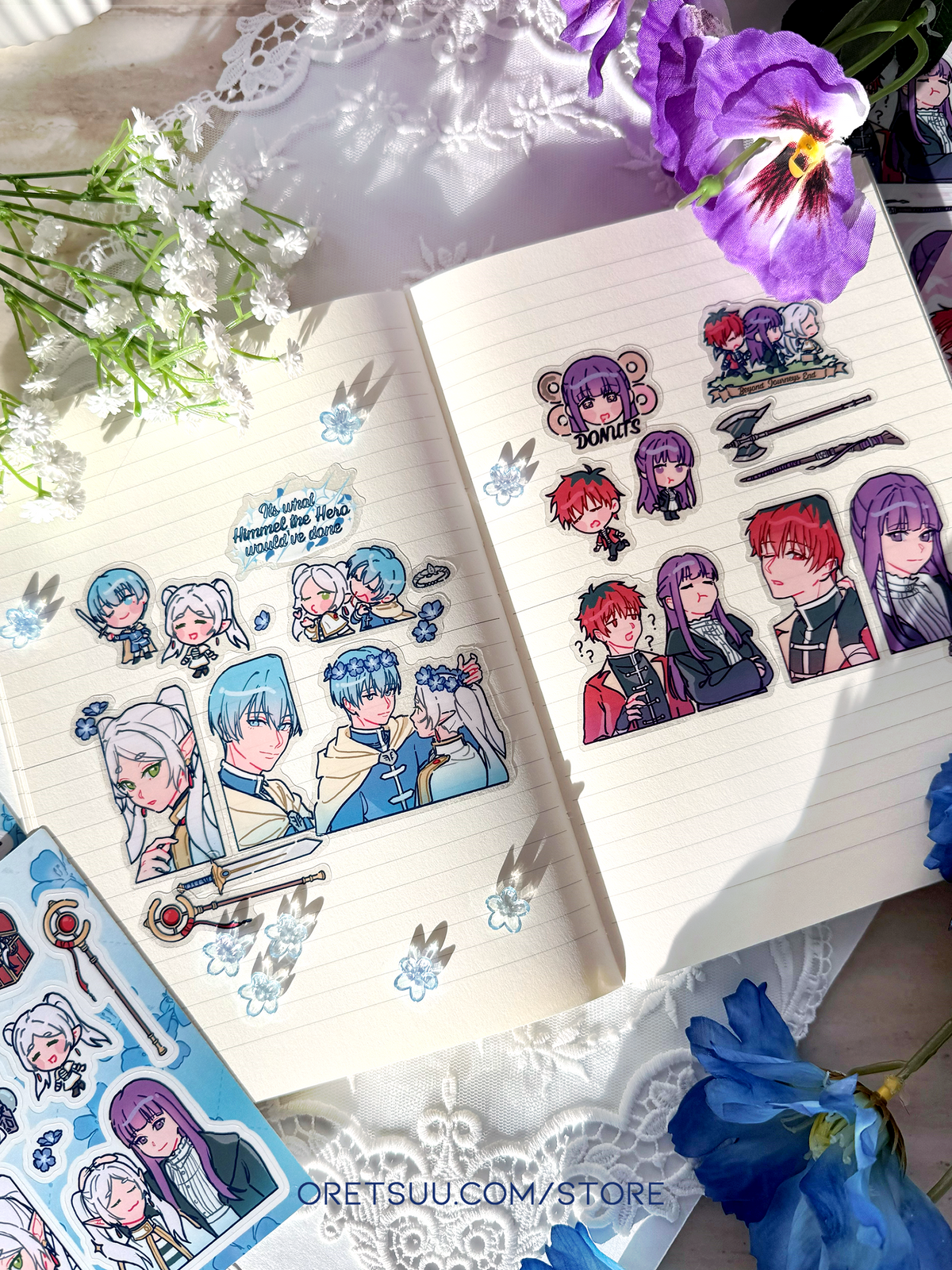 Frieren Stickersheets image 0
