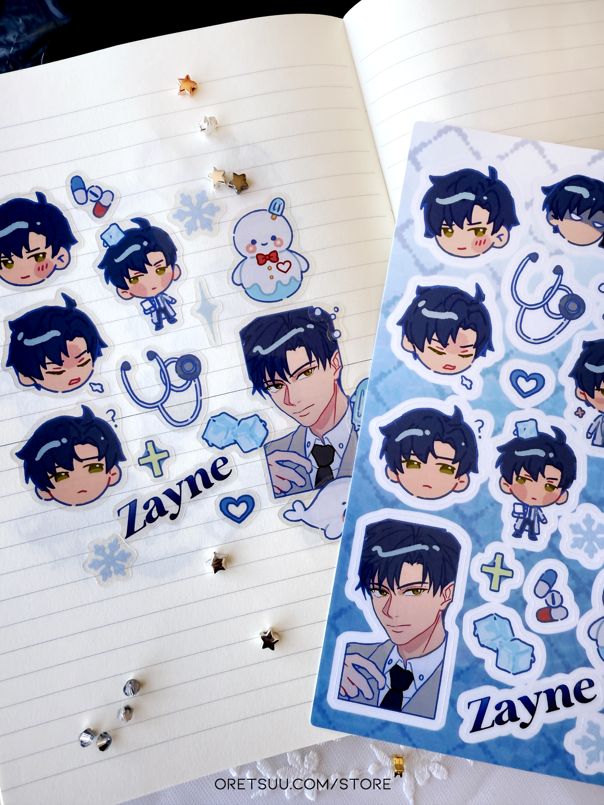 Love and Deepspace Sticker sheets image 3