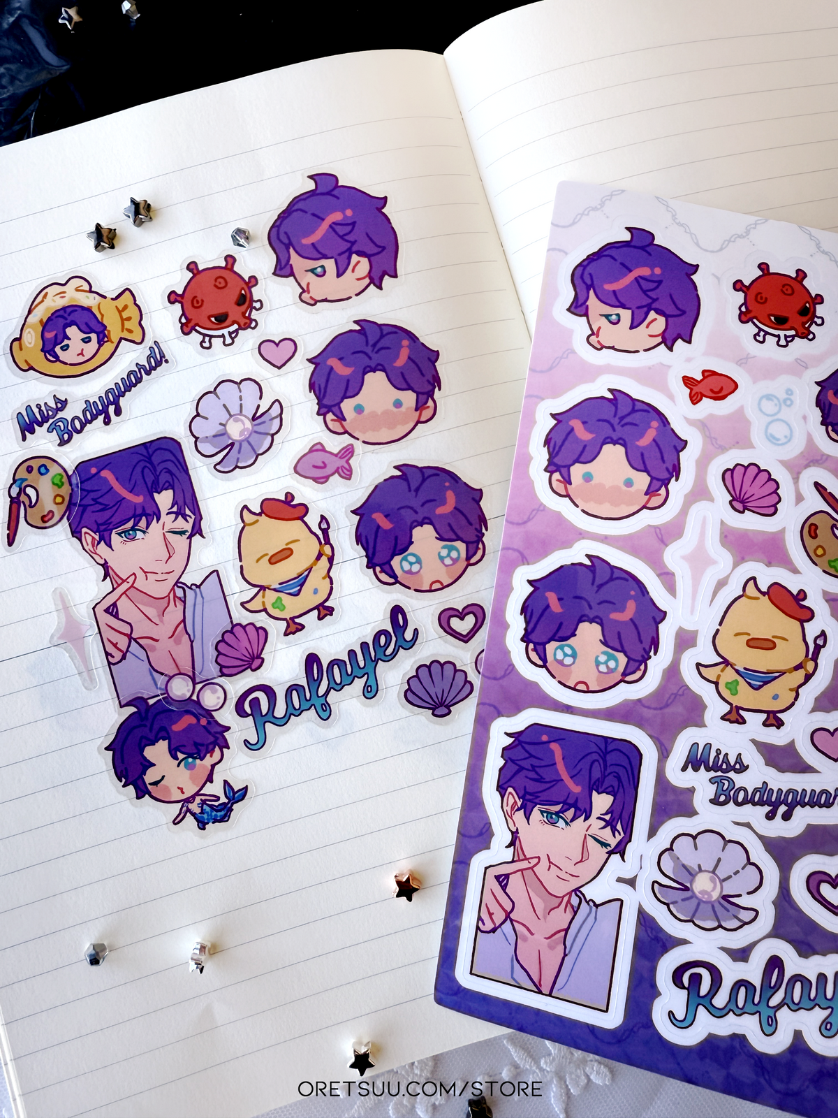 Love and Deepspace Sticker sheets image 2