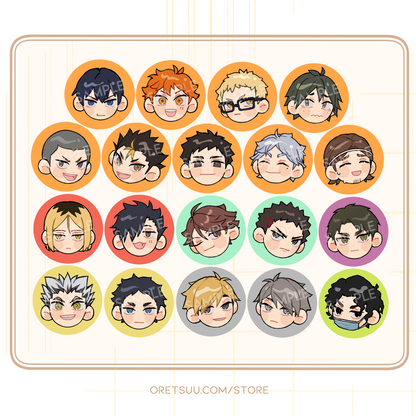 Haikyuu!! Buttons image 1