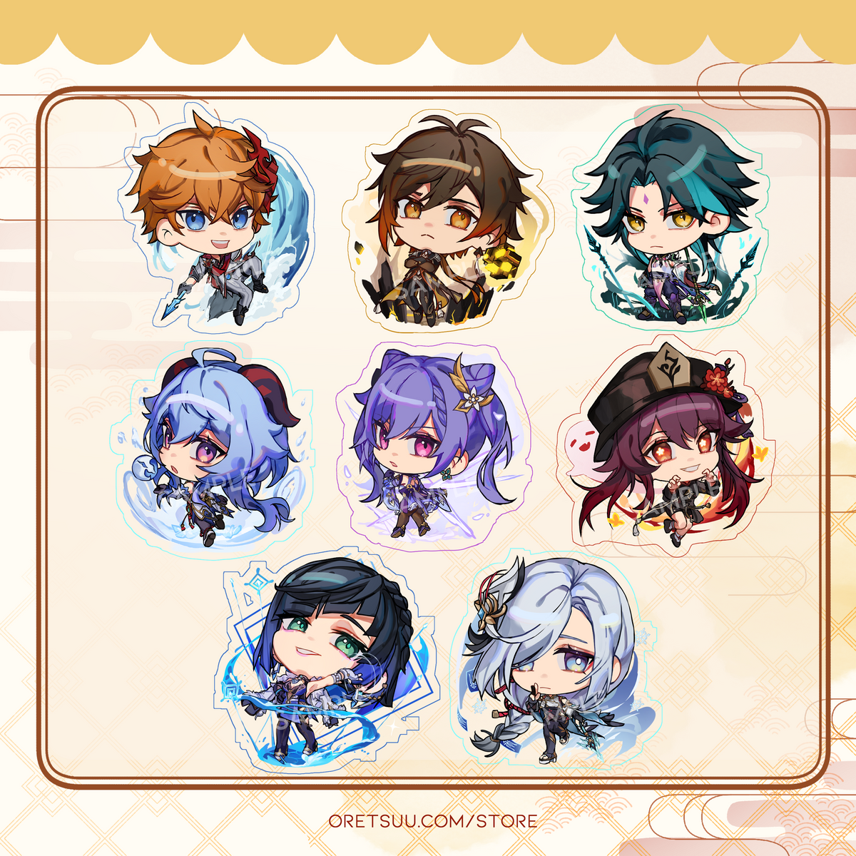 Genshin Impact acrylic stands image 12