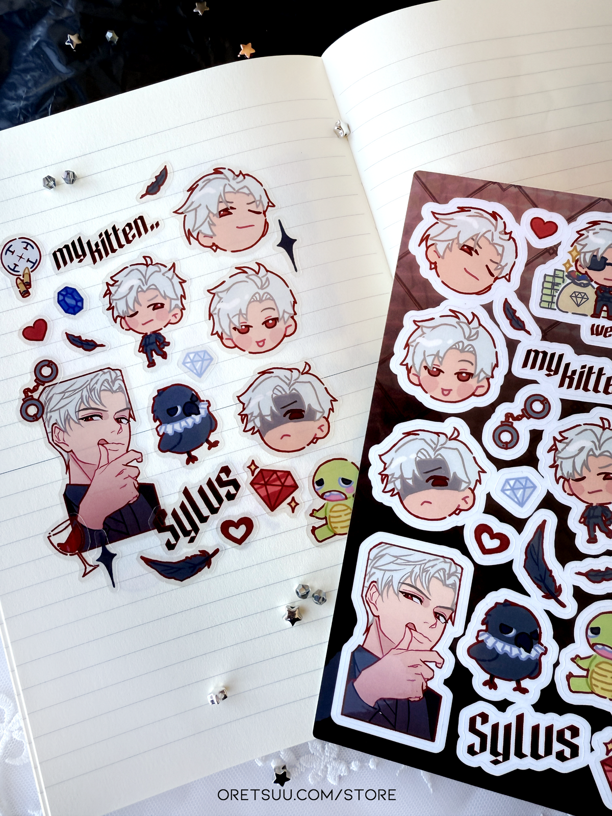 Love and Deepspace Sticker sheets image 4