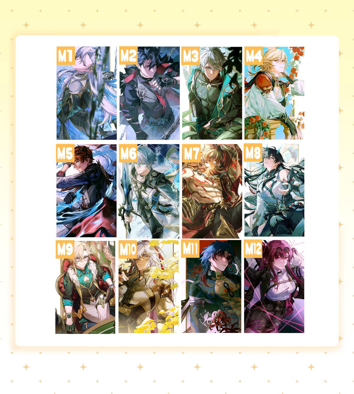 A3 Posters - Hoyoverse