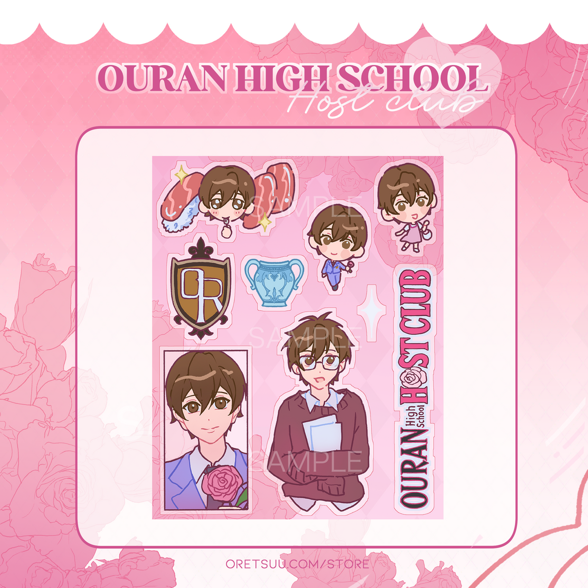 OHSHC Sticker sheets image 2