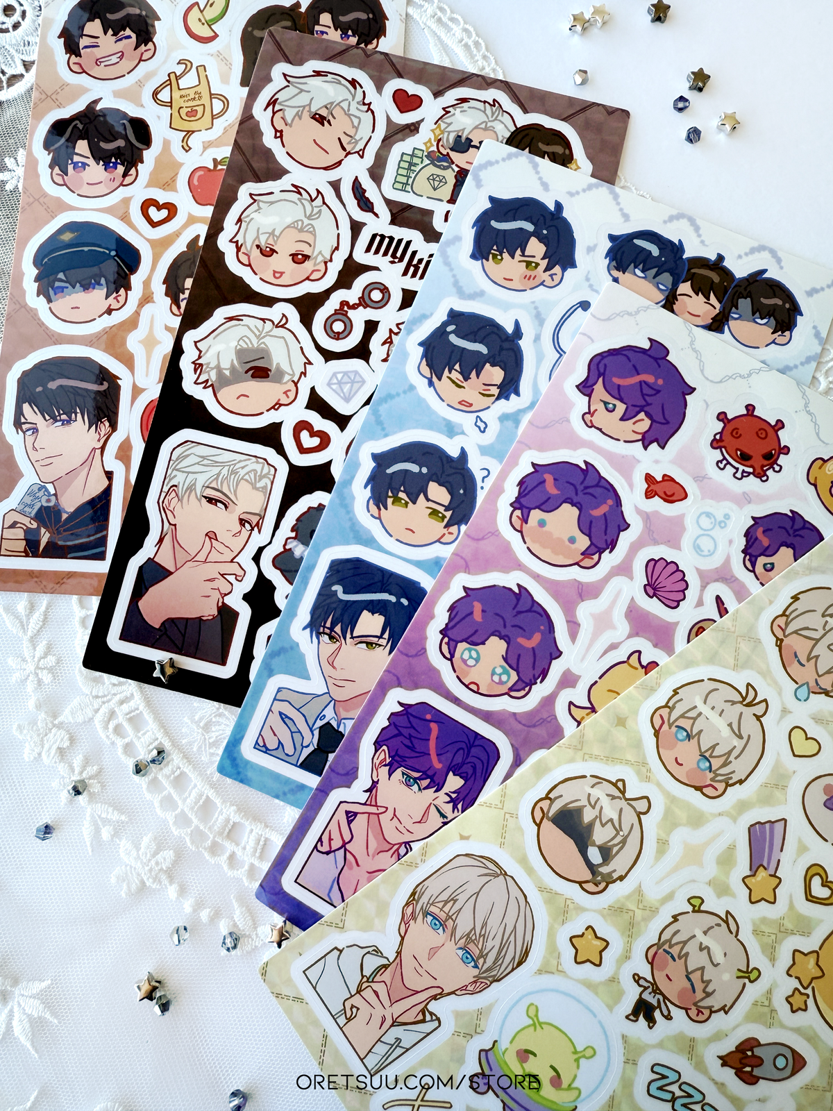 Love and Deepspace Sticker sheets image 0