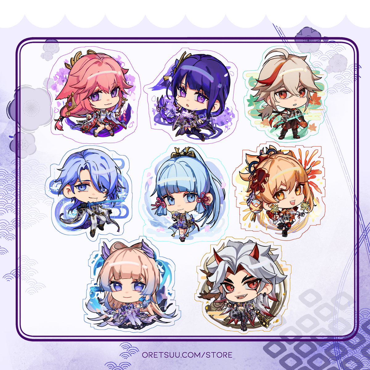 Genshin Impact acrylic stands image 13