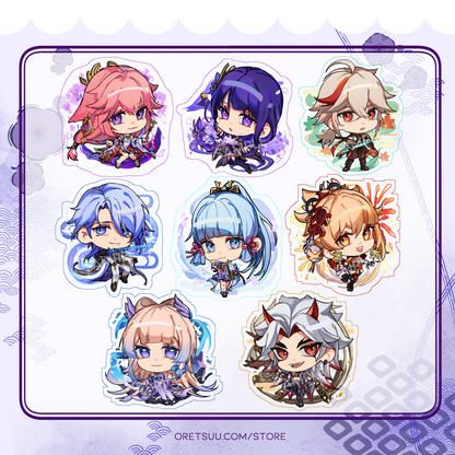Genshin Impact acrylic stands image 13