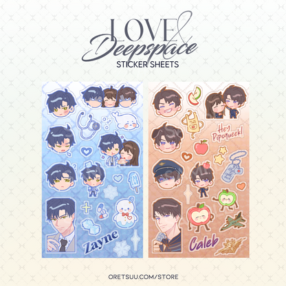 Love and Deepspace Sticker sheets image 7