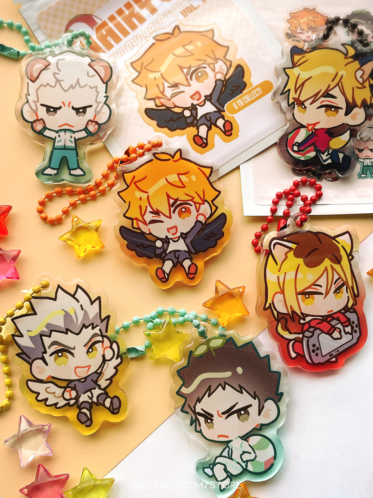 Haikyuu gummy gacha vol. 1 image 0