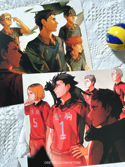 Karasuno vs Nekoma image 1